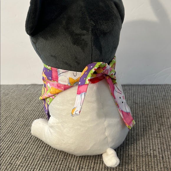 📌8/$25 Easter dog bandana NEW handmade bunny rabbits carrots Easter eggs ties on - Picture 3 of 7
